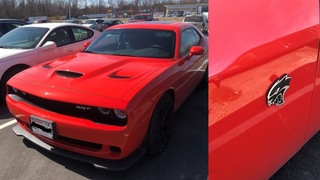 Dodge Challenger Hellcat Driver Gets Pulled Over At 160 MPH